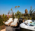 Upper terrace with jacuzzi